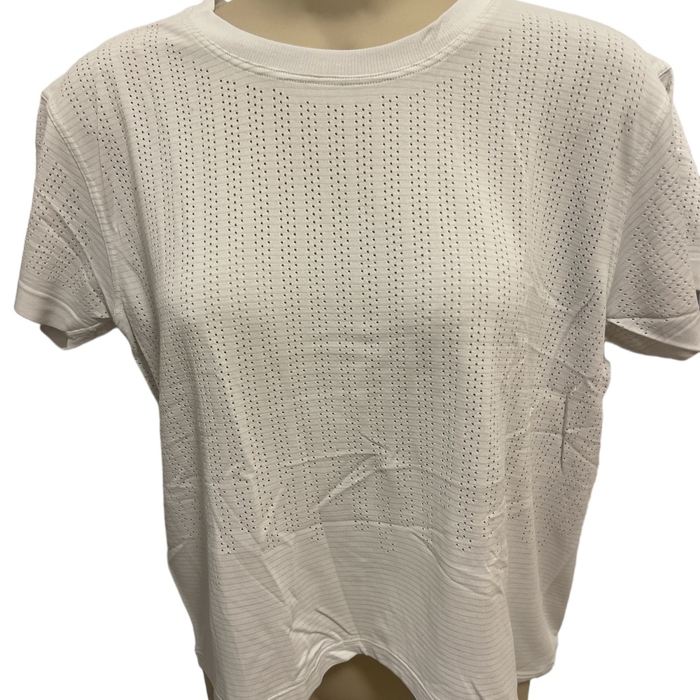 Lululemon cropped swiftly tee- size 6